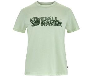 Fjällräven - Women's Lush Logo T-Shirt - T-shirt - S - soft jade