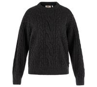 Fjällräven - Women's Övik Cable Knit - Pull en laine - L - black