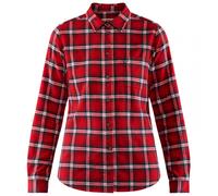 Fjällräven - Women's Övik Flannel Shirt - Chemise - L - deep red