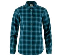 Fjällräven - Women's Övik Flannel Shirt - Chemise - XS - dark navy / indigo blue