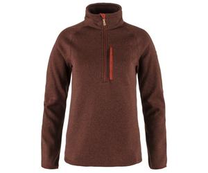 Fjällräven - Women's Övik Fleece Half Zip - Pull polaire - M - autumn leaf
