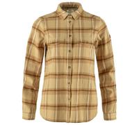 Fjällräven - Women's Övik Heavy Flannel Shirt - Chemise - M - dune beige / buckwheat brown