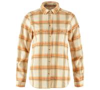 FJALLRAVEN Övik Heavy Flannel Shirt W - Femme - Beige / Marron - taille XS- modèle 2025