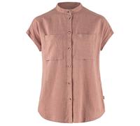 Fjällräven - Women's Övik Hemp Shirt S/S - Chemise - L - dusty rose