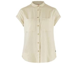 Fjällräven - Women's Övik Hemp Shirt S/S - Chemise - M - chalk white