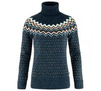 Fjällräven - Women's Övik Knit Roller Neck - Pull en laine - S - navy / dark navy