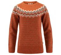 Fjällräven - Women's Övik Knit Sweater - Pull en laine - S - autumn leaf / desert brown