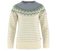 Fjällräven - Women's Övik Knit Sweater - Pull en laine - S - chalk white / flint grey