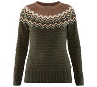 Fjallraven Övik Knit Sweater W Sweatshirt Womens, Deep Forest, XS