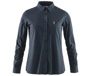 Fjällräven - Women's Övik Lite Shirt L/S - Chemisier - L - navy