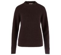 Fjällräven Övik Waffle Knit Sweatshirt Marron L Femme