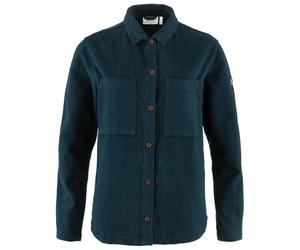 Fjällräven - Women's Singi Flannel Overshirt - Chemise - M - dark navy
