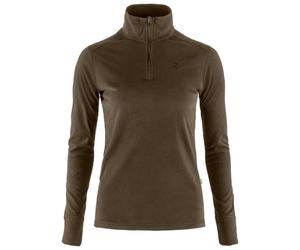 Fjällräven - Women's Skare Half Zip - Pull polaire - L - dark olive