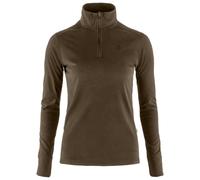 Fjällräven - Women's Skare Half Zip - Pull polaire - S - dark olive