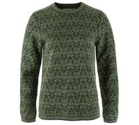 Fjällräven - Women's Snow Round Neck Sweater - Pull en laine - XL - deep forest