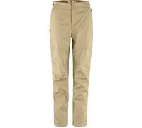 Fjall Raven - Abisko Hike Zip Off Trousers W Fossil pour Femme - Taille M M