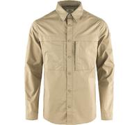 Fjall Raven - Abisko Trail Shirt LS M Fossil pour Homme - Taille S S