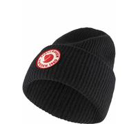 Fjall Raven - Bonnet à revers en laine - 1960 Logo Hat Black en Laine - Noir Noir