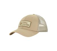 Fjall Raven - Casquette à visière courbée durable en G-1000® Eco résistante au vent et à l'eau pour randonnée - Fjällräven Långtradarkeps Fossil en Beige L/XL