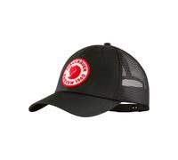 Fjall Raven - Casquette trucker en G-1000® Eco résistante au vent et à l'eau pour Randonnée - 1960 Logo Långtradarkeps Black en Coton - Taille L/XL - Noir L/XL
