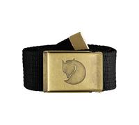 Fjall Raven - Ceinture en toile - Canvas Brass Belt Black - Noir Noir