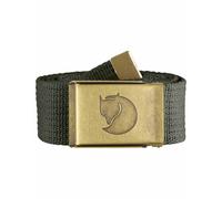 Fjall Raven - Ceinture en toile - Canvas Brass Belt Mountain Grey - Gris Gris