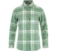 Fjall Raven - Chemise en coton biologique - Övik Lite Flannel Shirt W Misty Green Eggshell en Coton - Taille S - Vert Vert S