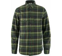 Fjall Raven - Chemise épaisse en coton biologique - Singi Heavy Flannel Shirt M Black Deep Forest en Coton - Taille L - Noir Noir L