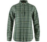 Fjall Raven - Chemise épaisse en coton - Övik Heavy Flannel Shirt W Patina Green Deep Patina pour Femme en Coton - Taille S - Vert Vert S