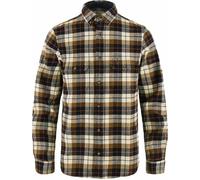 Fjall Raven - Chemise épaisse en coton organique - Singi Heavy Flannel Shirt M Chalk White Dark Navy pour Homme en Coton - Taille L - Blanc Blanc L