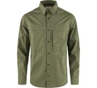 Fjall Raven - Chemise stretch - Abisko Trail Shirt LS M Green pour Homme - Taille L - Kaki Kaki L