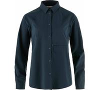 Fjall Raven - Chemise stretch - Abisko Trekking Shirt W Dark Navy pour Femme - Taille S Navy S