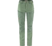 Fjall Raven - Pantalon de randonnée convertible - Abisko Midsummer Zip Off Trousers W Jade Green Patina Green pour Femme - Taille 44 EU - Vert Vert 44 EU