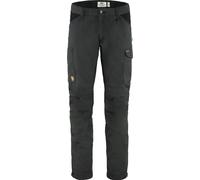 Fjällräven - Kaipak Trousers - Pantalon de trekking - 54 - Regular - dark grey / black