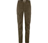 Fjall Raven - Pantalon de randonnée résistant - Stina Trousers W Dark Olive pour Femme en Coton - Taille M - Vert Vert M