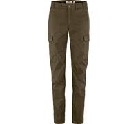 Fjall Raven - Pantalon de randonnée résistant - Stina Trousers W Dark Olive pour Femme en Coton - Taille XS - Vert Vert XS