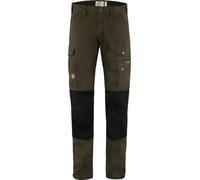 Fjall Raven - Pantalon de randonnée robuste - Vidda Pro Trousers M Dark Olive Black pour Homme - Taille S/M - Kaki Kaki S/M