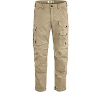Fjall Raven - Pantalon léger et résistant de randonnée - Vidda Pro Lite Zip Off Trousers M Fossil pour Homme en Coton - Taille M/L - Beige Beige M/L