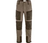 Fjall Raven - Pantalon résistant de randonnée - Keb Agile Trousers M Suede Brown Dark Olive pour Homme en Coton - Taille M/L - Marron Marron M/L