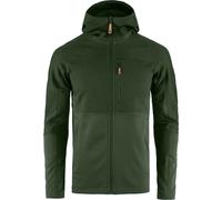 Fjall Raven - Polaire à capuche légère - Abisko Trail Fleece M Deep Forest - Taille L - Vert Vert L
