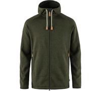 Fjall Raven - Polaire chaude à capuche - Övik Fleece Hoodie M Deep Forest - Taille M - Kaki Kaki M