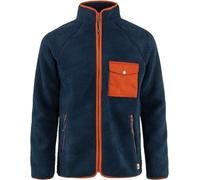 Fjall Raven - Polaire chaude confortable - Vardag Pile Fleece M Navy Autumn Leaf - Taille XL - Bleu Bleu XL