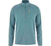 Fjall Raven - Polaire chaude demi-zippée - Bergtagen Midlayer Half Zip M Nimbus Blue en Laine - Taille L - Bleu Bleu L