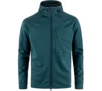 Fjall Raven - Polaire de randonnée - Abisko Grid Fleece Hoodie M Mountain Blue pour Homme - Taille L - Bleu Bleu L