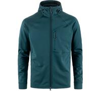 Fjall Raven - Polaire de randonnée - Abisko Grid Fleece Hoodie M Mountain Blue pour Homme - Taille S - Bleu Bleu S