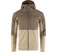 Fjall Raven - Polaire de randonnée zippée - Abisko Trail Fleece M Fossil Suede Brown pour Homme - Taille M - Beige Beige M