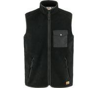 Fjall Raven - Polaire sans manches - Vardag Pile Fleece Vest M Black Dark Grey pour Homme - Taille L - Noir Noir L
