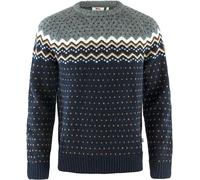 Fjall Raven - Pull en laine - Övik Knit Sweater M Dark Navy pour Homme en Laine - Taille S Navy S