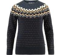 Fjall Raven - Pull en laine - Övik Knit Sweater W Dark Navy en Laine - Taille S Navy S