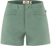 Fjall Raven - Short de randonnée léger et respirant - High Coast Lite Shorts W Patina Green pour Femme - Taille S - Kaki Kaki S